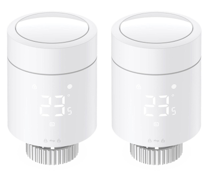 Zestaw Smart Home Aqara 2x Głowica termostatyczna W600